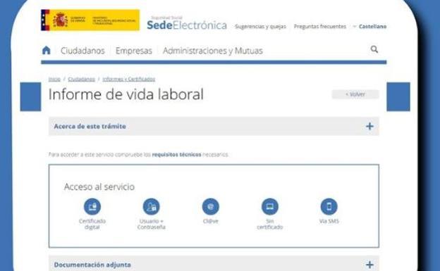 Nuevo Informe De Vida Laboral: Novedades De La Seguridad Social En La ...